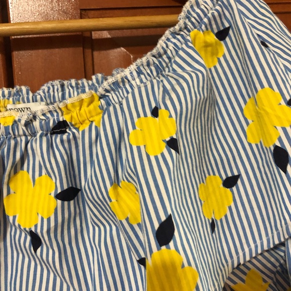 Crown and Ivy Lemon Print Dress Size Medium NWT - Picture 2 of 8